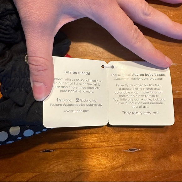 NWT Zutano Baby Booties (Set of Two) - Picture 4 of 8